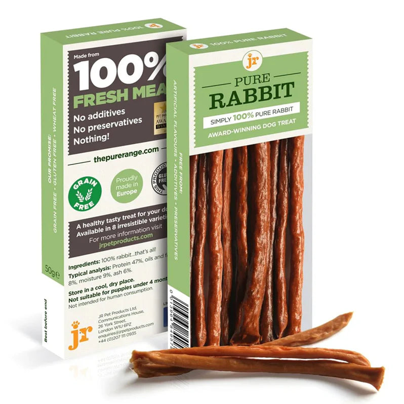 JR Pure hypoallergenic rabbit sticks
