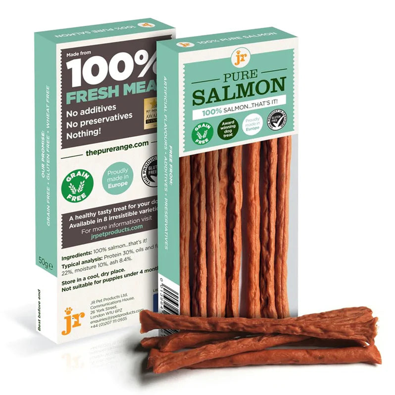 JR Pure hypoallergenic salmon sticks