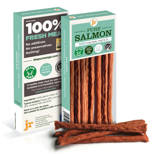 JR Pure hypoallergenic salmon sticks