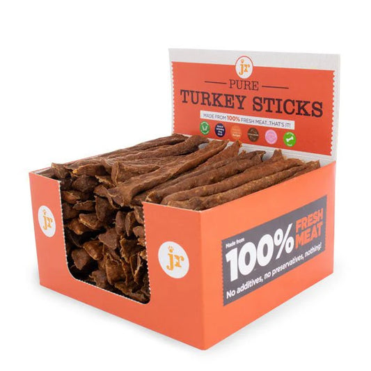 JR Pure Turkey Sticks for Dogs | 100% Natural Grain-Free Hypoallergenic Dog Treats 1kg