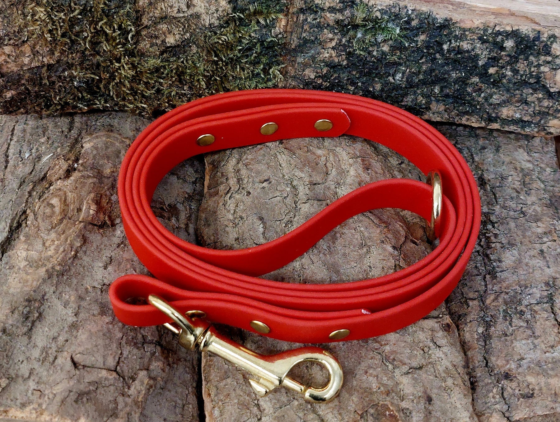 waterproof dog leads uk made Red