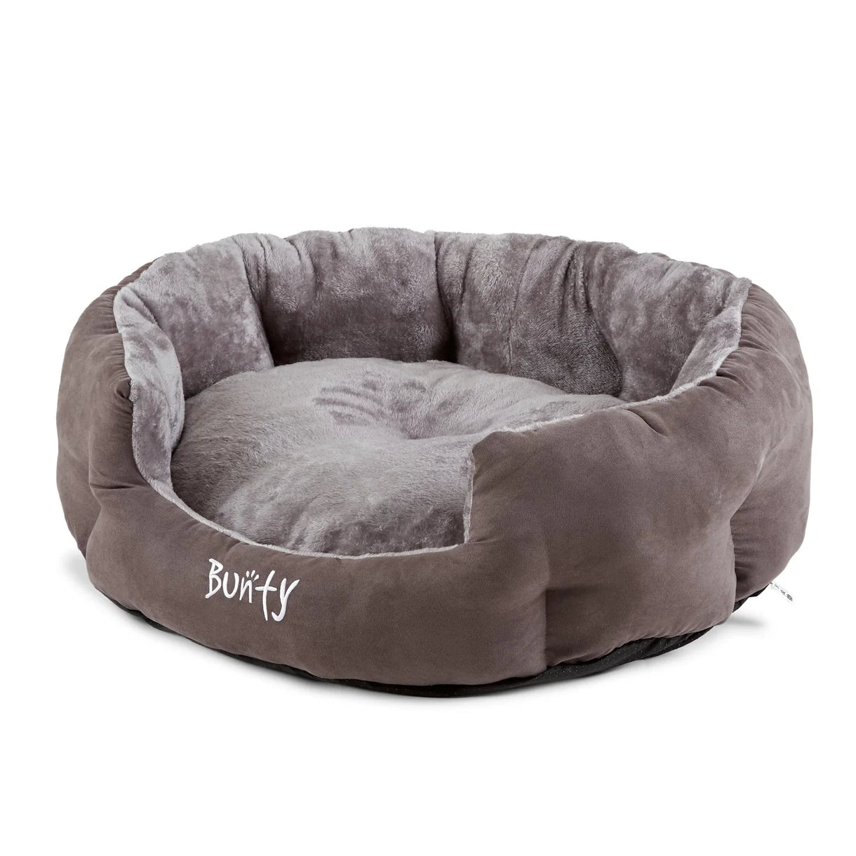 Plush Cost High Sided Dog Bed