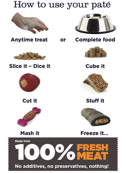 100% Natural training pate