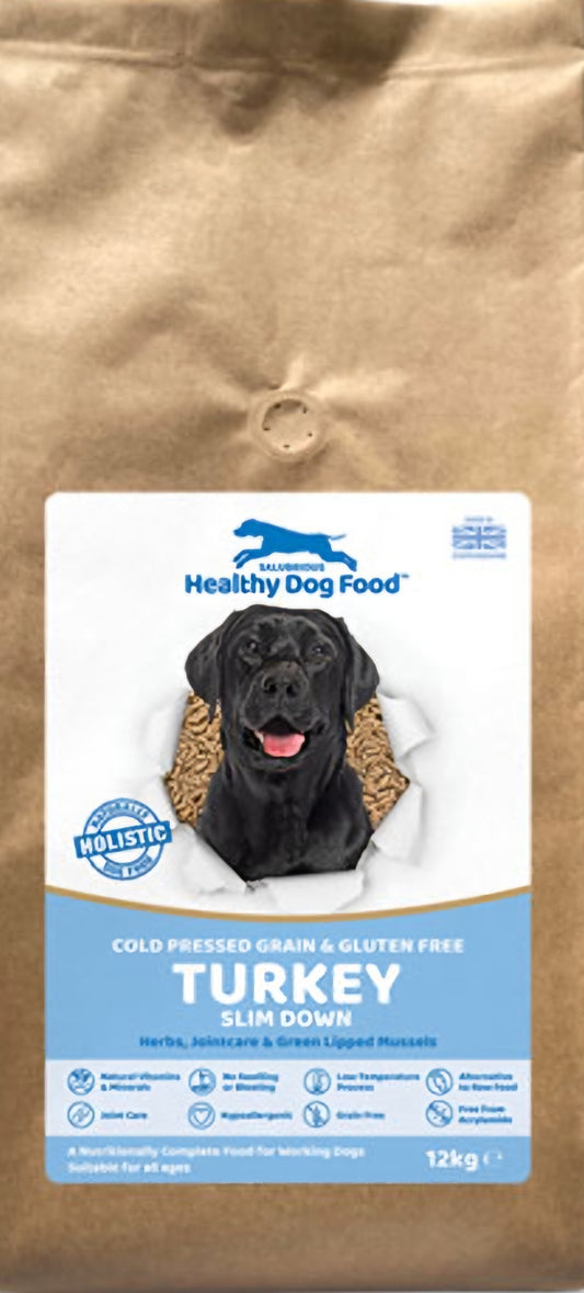 Diet Cold pressed dog food, slim down