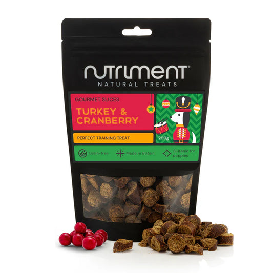 Nutriment turkey and cranberry dog treats 