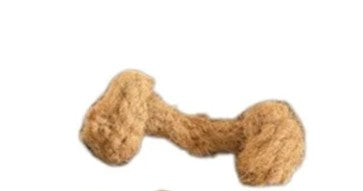 Small Coco Rope Knotted Dog Toy