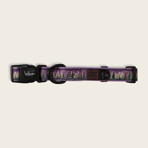 aDoraBle Pooch moonlit pines dog collar