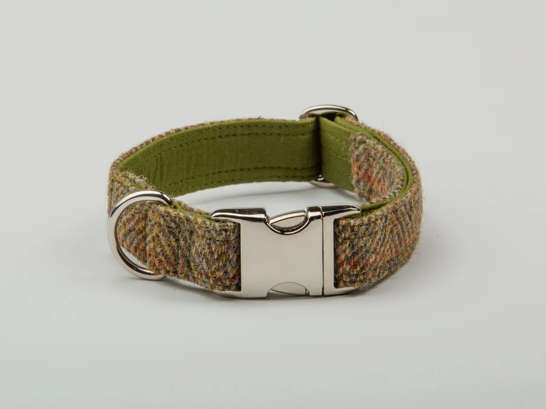 Harris Tweed dog Collar Totally Traditional herringbone