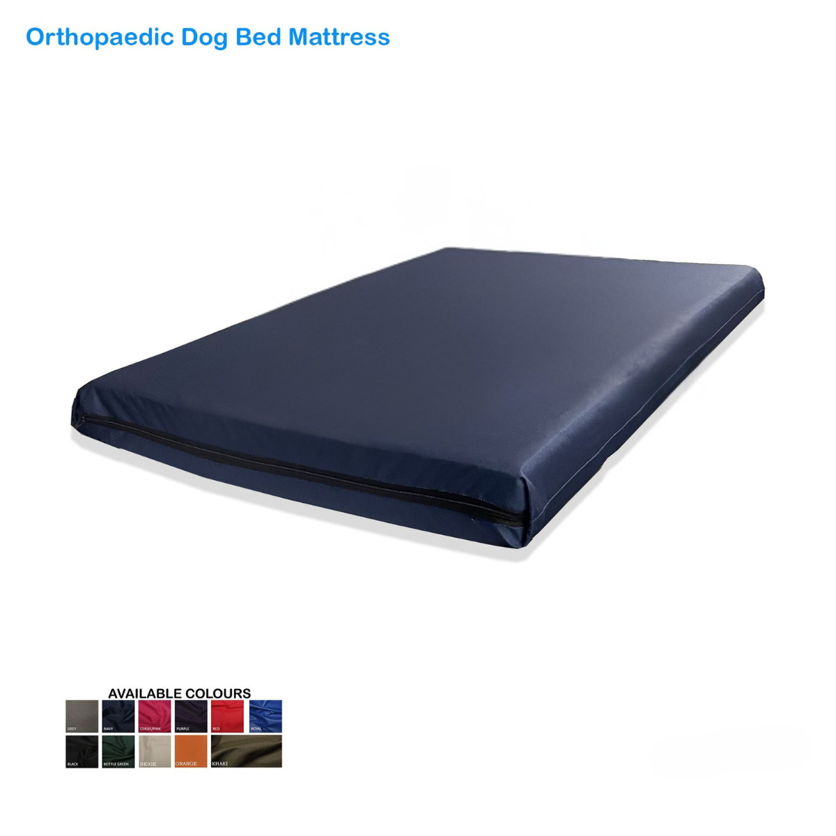 Navy Blue Dog Bed