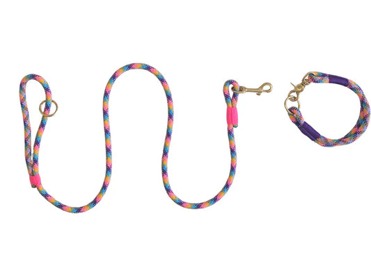 Dolomite rope collar and lead