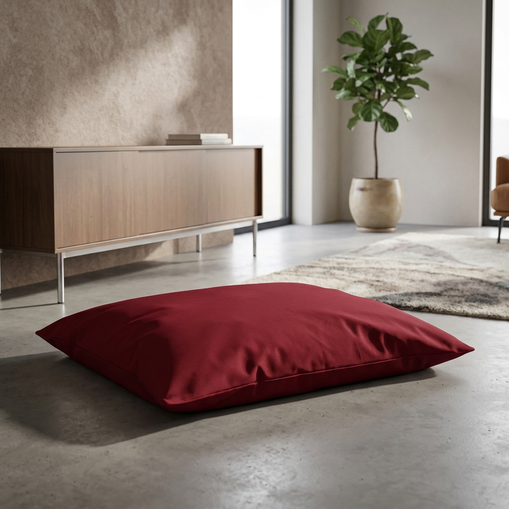 Waterproof Dog Bed Duvet Burgundy