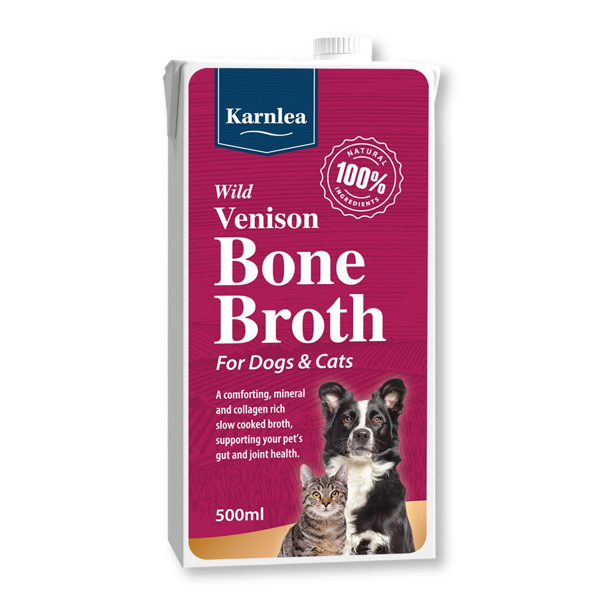 Karnlea Wild Venison Bone Broth for Dogs & Cats | Collagen Rich