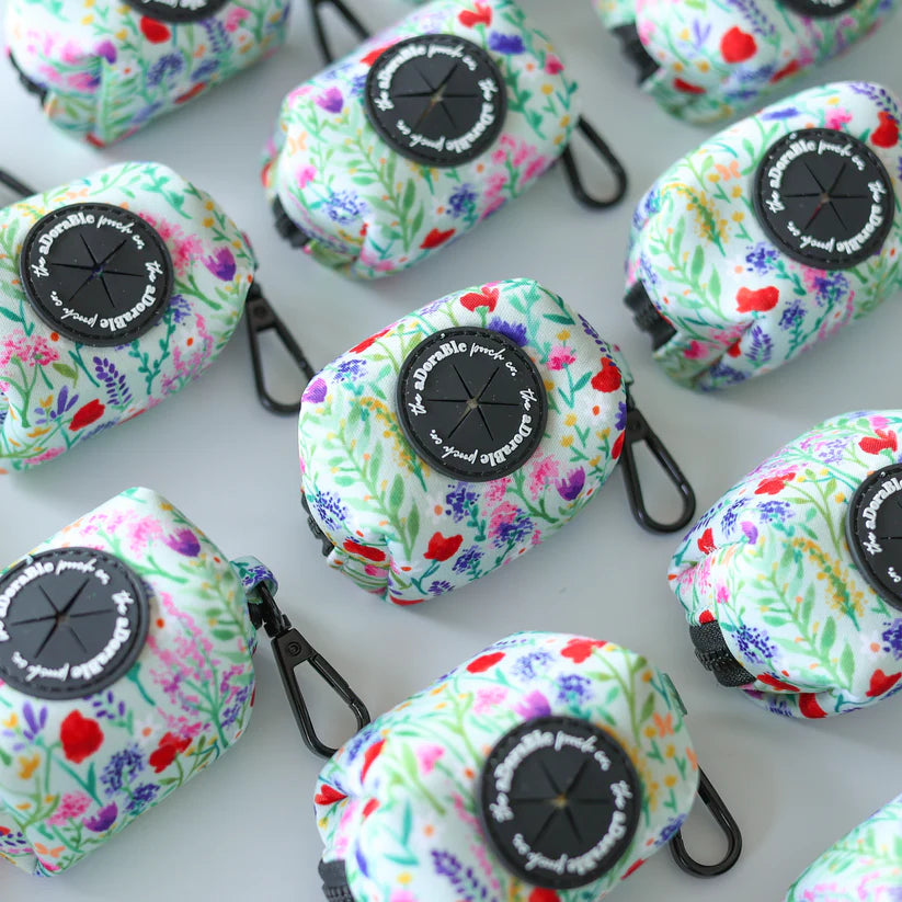 Wildflower Meadow Dog Poop Bag Holder