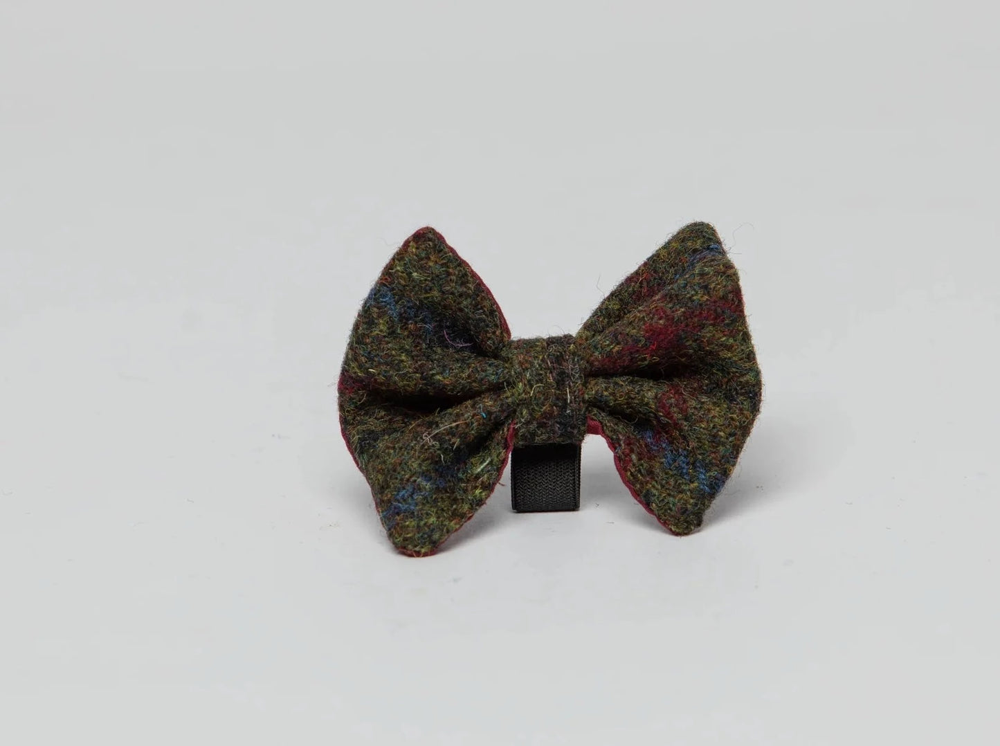 Harris tweed Dog Bow Tie Winter Wonderland