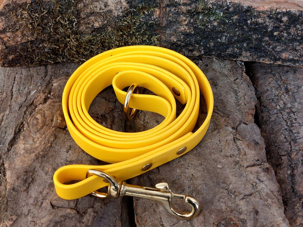 waterproof dog leads uk made Yellow