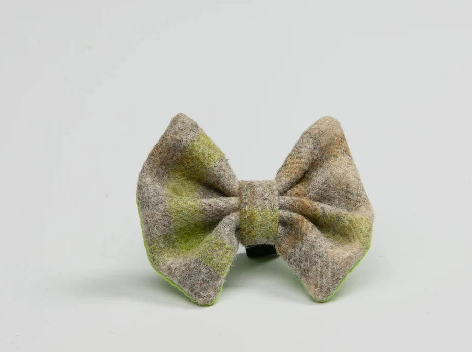 Abraham Moon Bibury Lichen Dog Bow Ties 