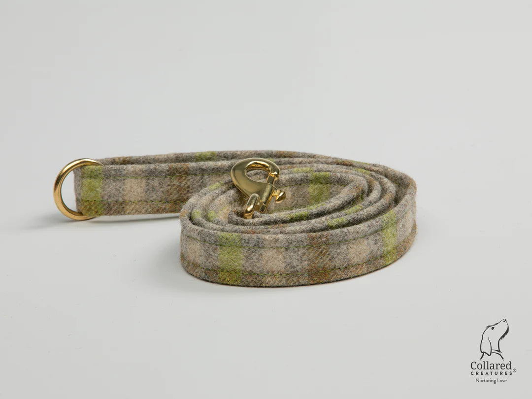 Abraham Moon Bibury Lichen Luxury Dog Wool Lead