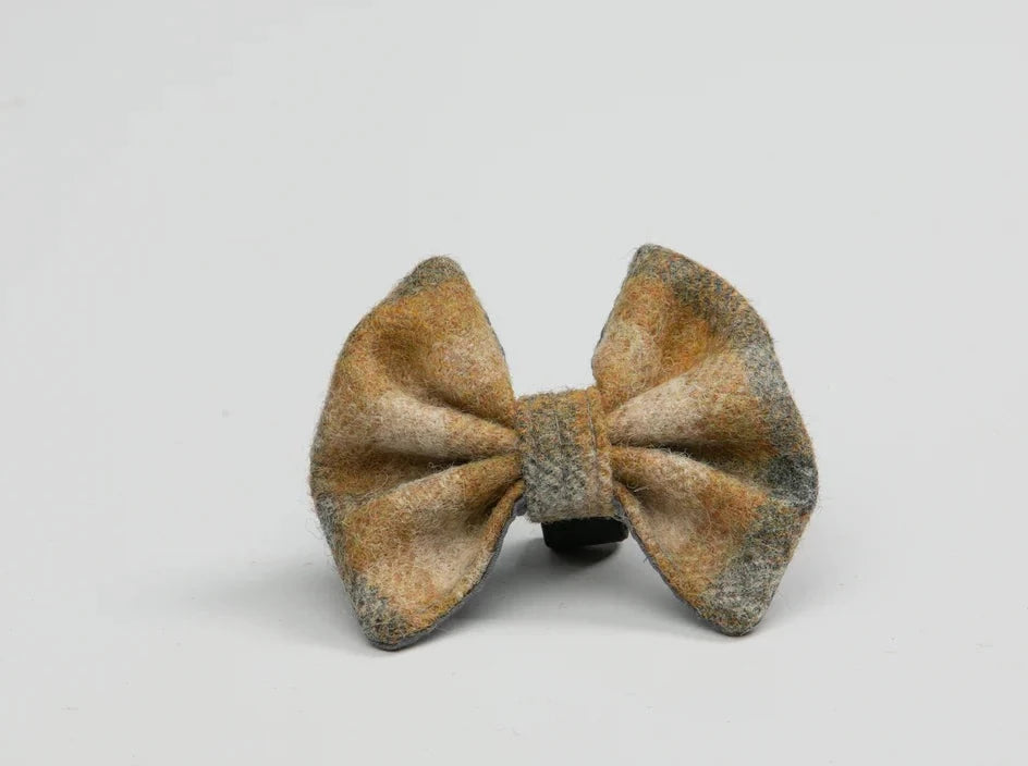 Abraham Moon bibury mustard Dog Bow Ties 