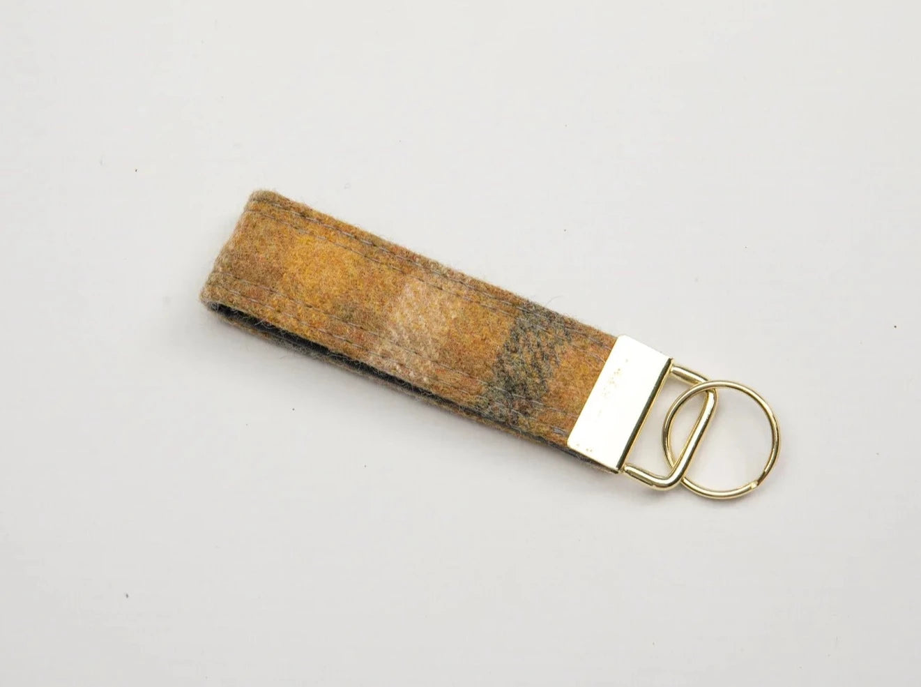 Abraham Moon Keyring Bibury Mustard