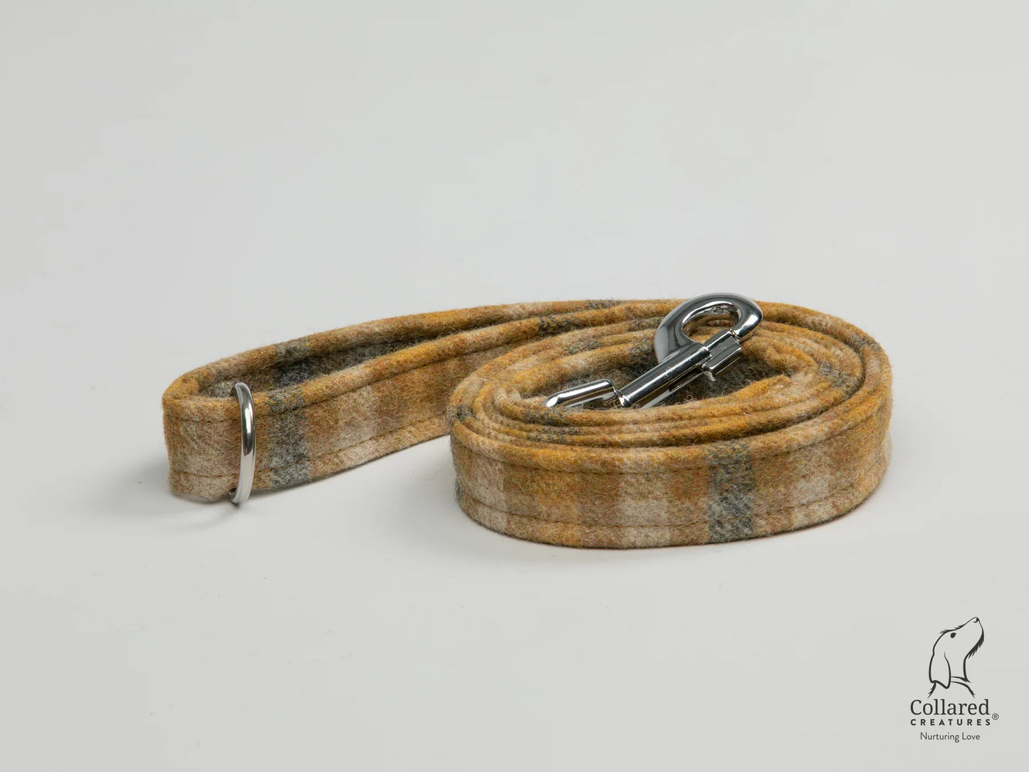 Abraham Moon Bibury Mustard Dog Lead