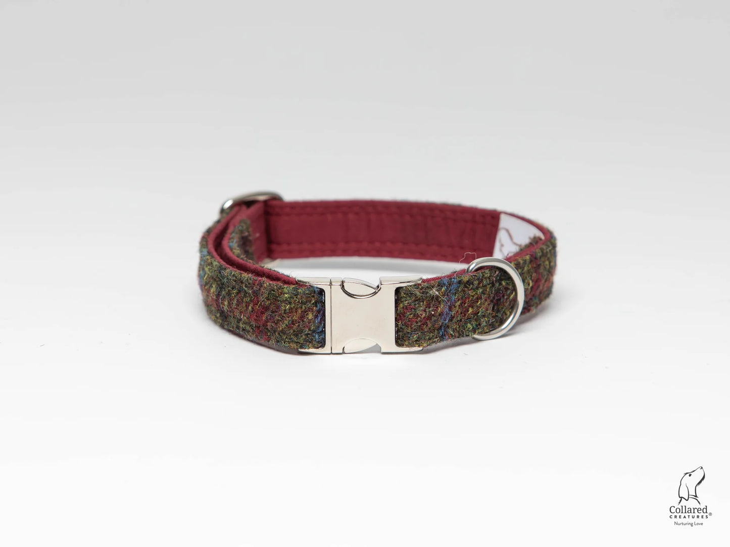 Harris Tweed Winter Wonderland Dog Collar 