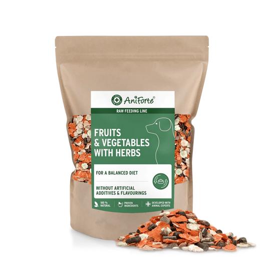 aniforte fruit and vegetable flakes with herbs