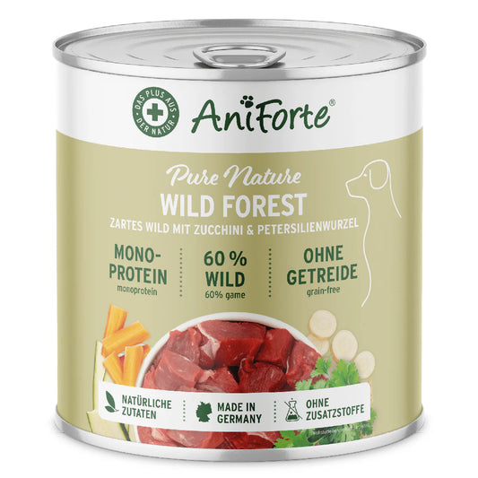 AniForte wild forest canned dog food  