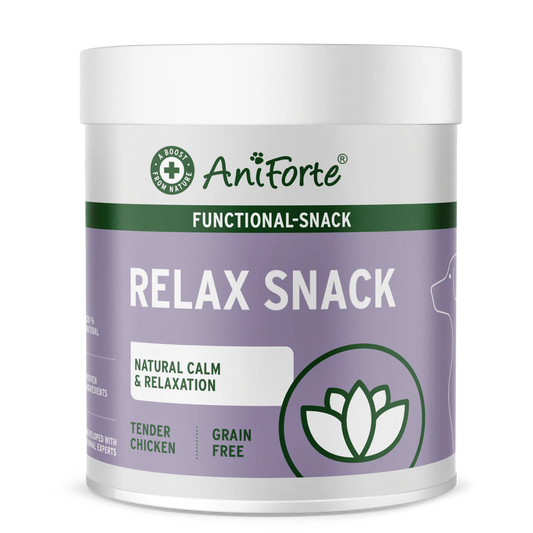AniForte® Relax Snacks for Dogs | Natural Calming Treats for Stress & Anxiety