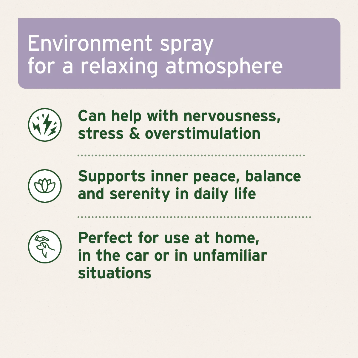 AniForte® Calming Spray for Dogs & Cats | Natural Stress Relief Spray