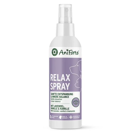 AniForte® Relax Spray for Dogs & Cats | Natural Calming Spray for Anxiety, Stress & Travel