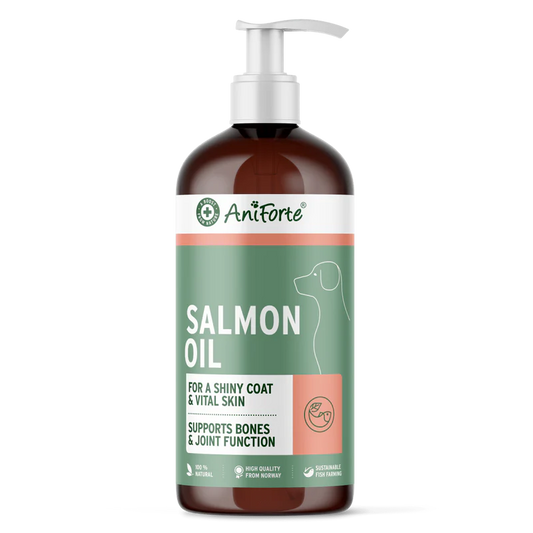 Salmon oil for dogs, cats & horses