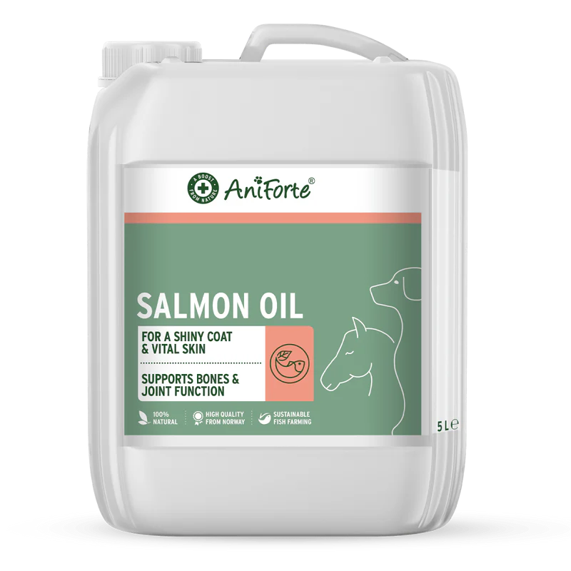 Aniforte salmon oil 5 litre bottle