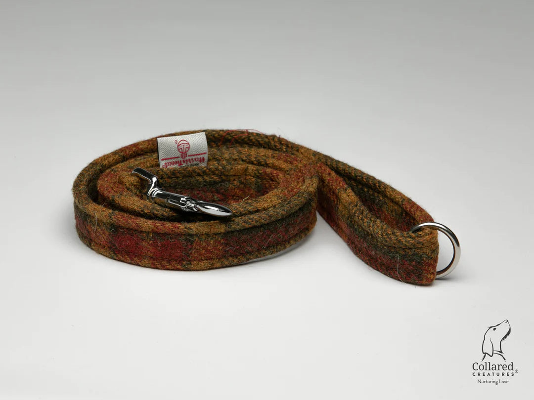 Harris Tweed Autumnal Check lead