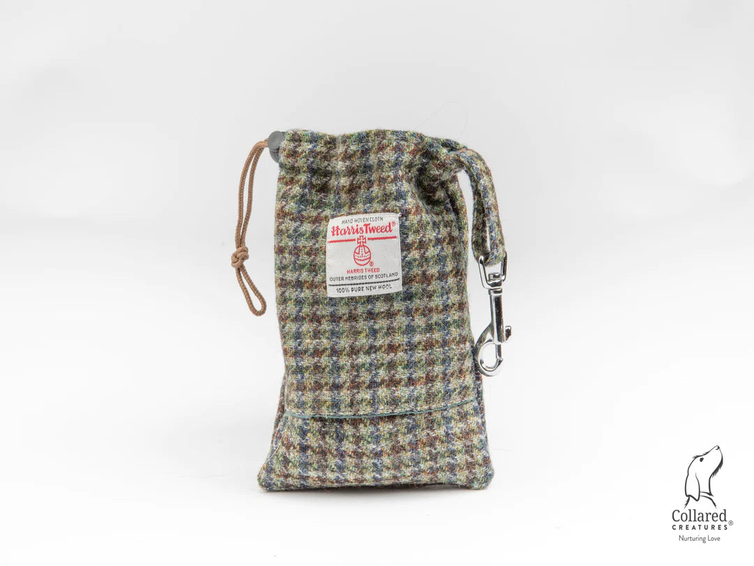 Harris Tweed Autumn Houndstooth treatbag