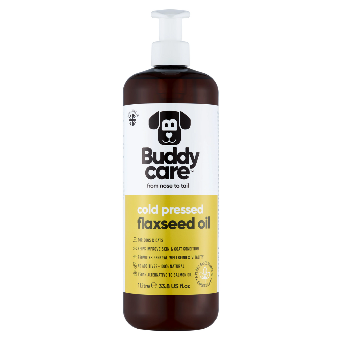 Cold Pressed Flaxseed Oil for dogs