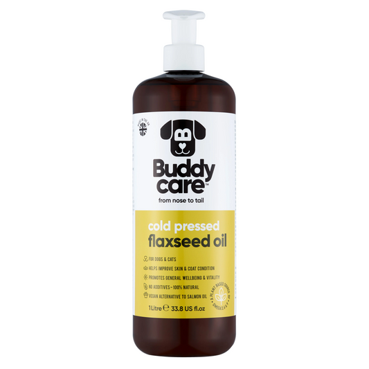 Cold Pressed Flaxseed Oil for dogs