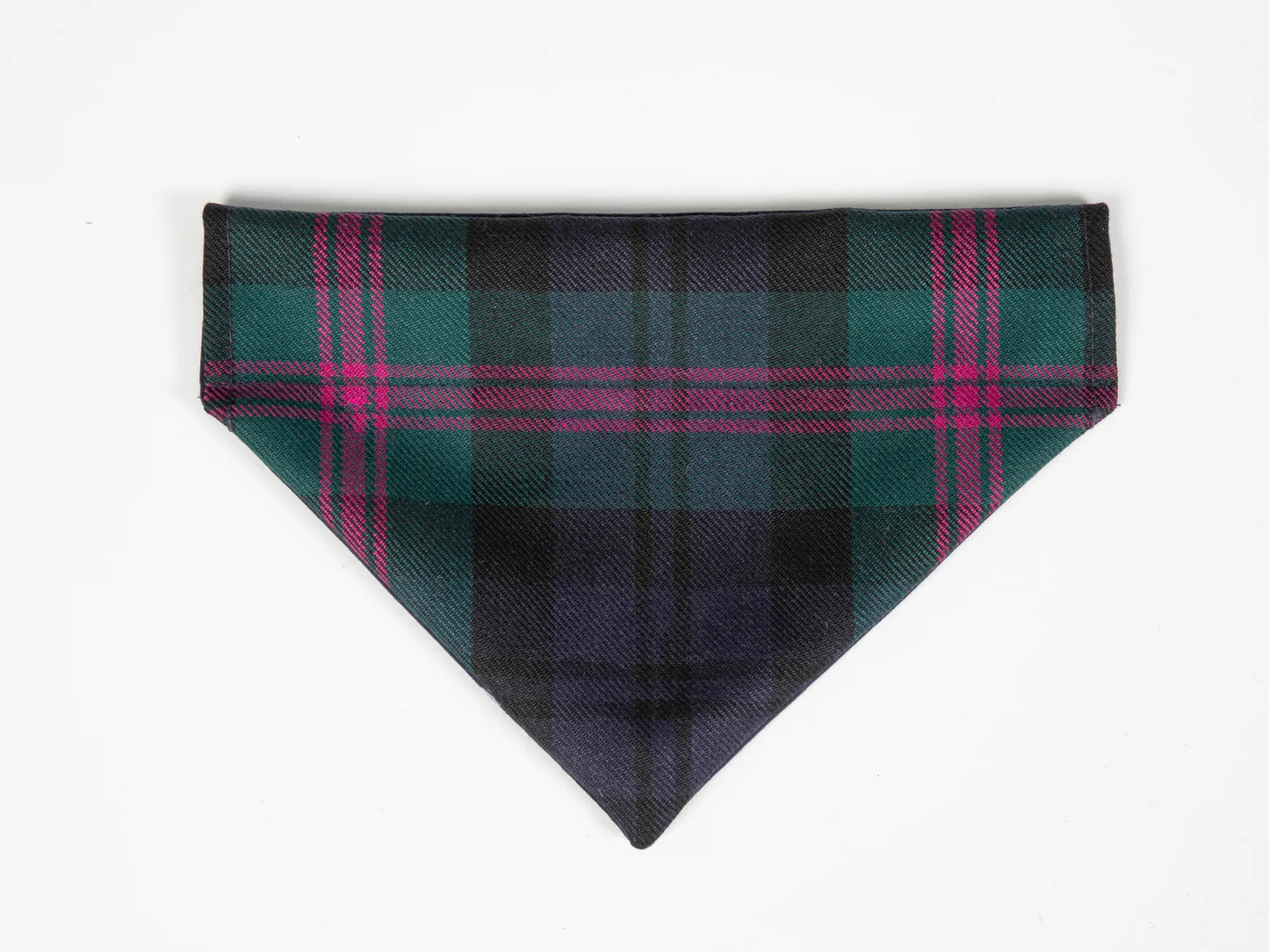 Harris Tweed dog bandana baird modern tartan