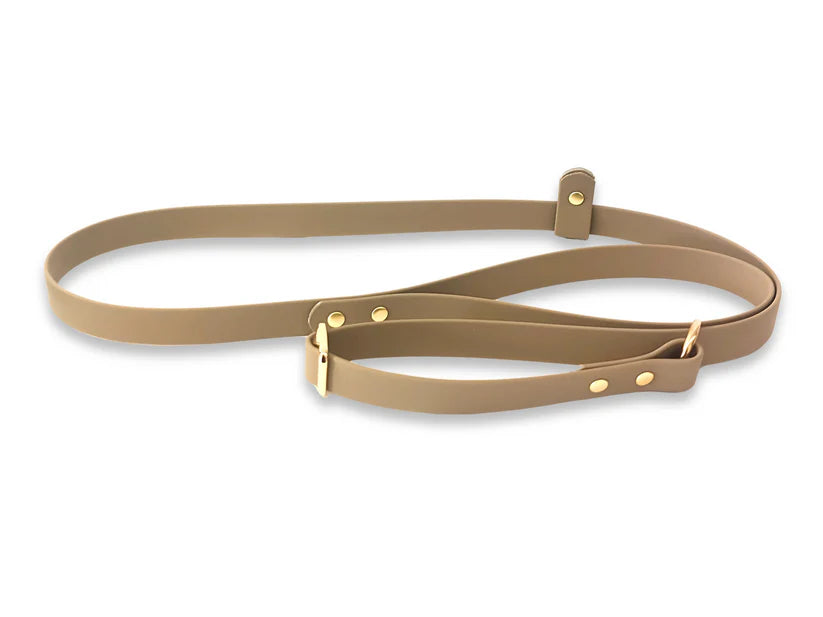 Waterproof Biothane Slip Lead Beige