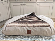 PRE ORDER NOW..... Luxury Snuggle Sack Dog Beds