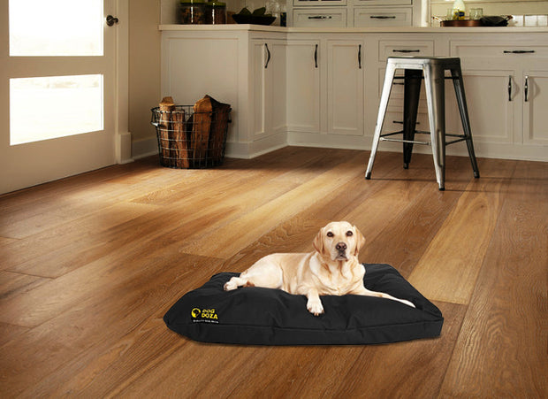 Dog doza waterproof cushion bed Black