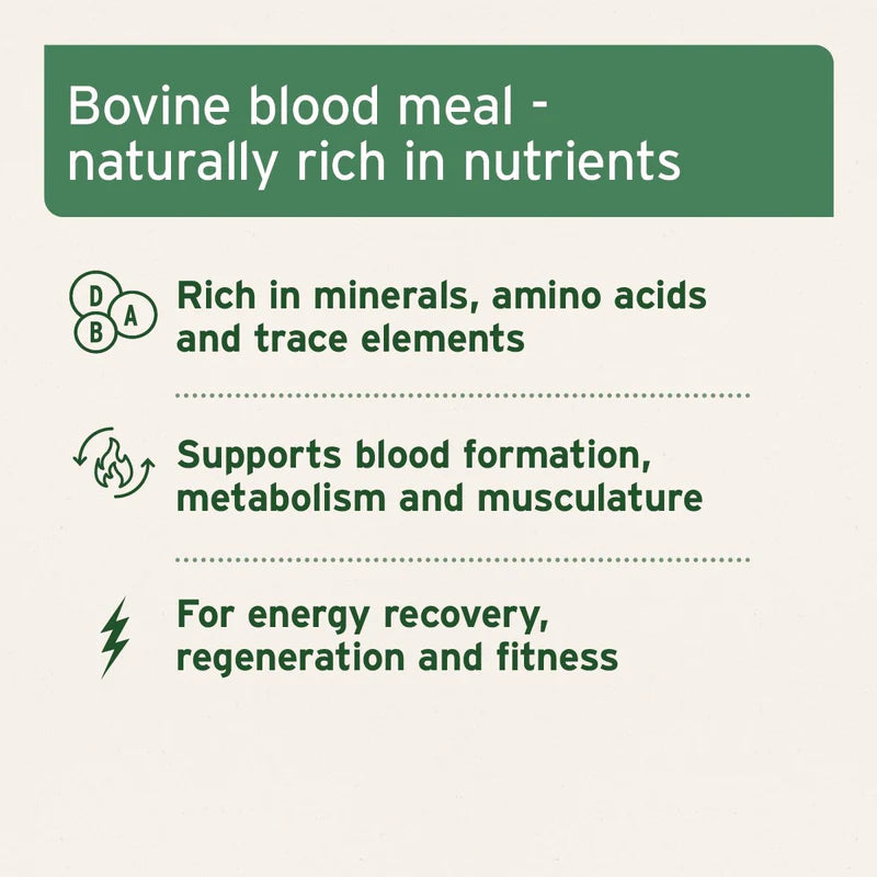  bovine blood meal's nutritional benefits  