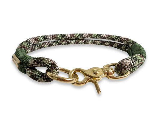 Camouflage rope collar