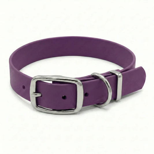 Waterproof biothane grape buckle collar