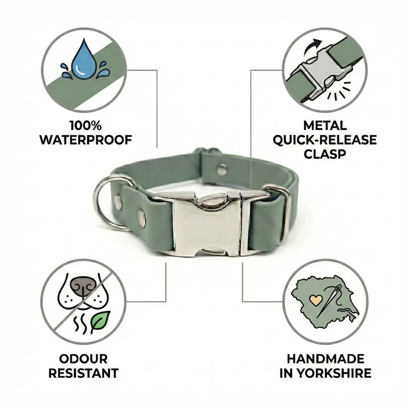 Waterproof, Mud Proof, Odour Resistant Collars