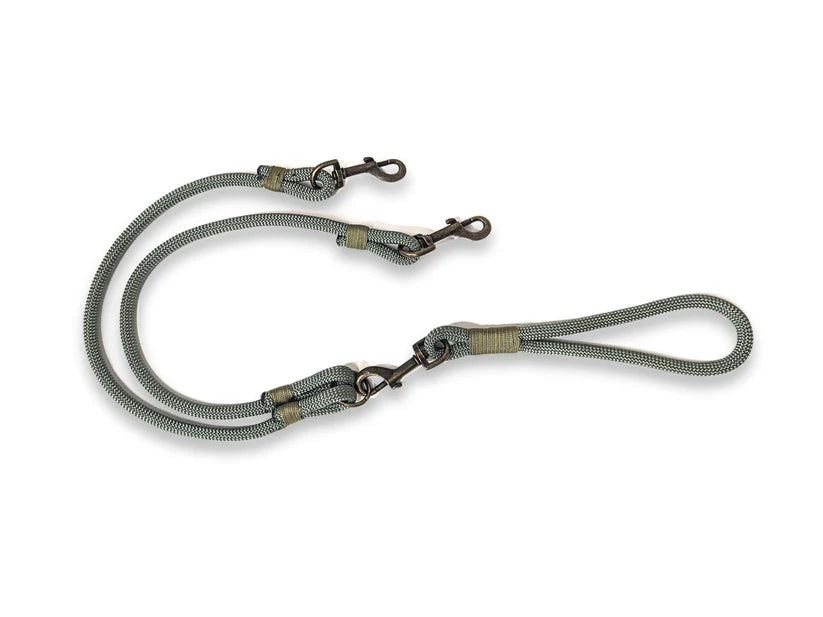 Country green rope split lead