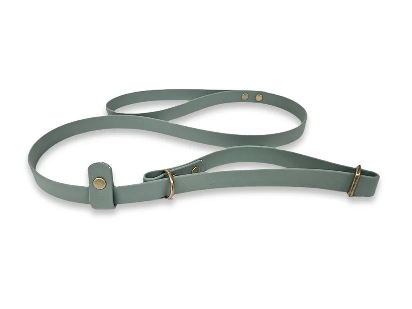 Waterproof Biothane Slip Lead Country Green