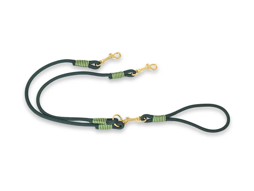 Bottle Green rope split lead
