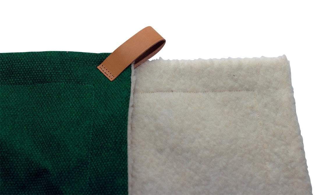 Ralph & Co Richmond Green Dog Blanket |Reversible Sherpa & Washable