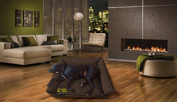 Luxury dog doza Sofa bed waterproof brown
