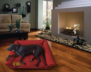 Luxury dog doza Sofa bed waterproof red